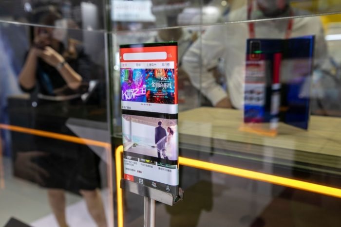 TV manufacturers are now using the bendable OLED screen technology to make foldable smartphones.