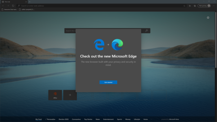 Microsoft Credge looks super slick and it is simple to download and install.