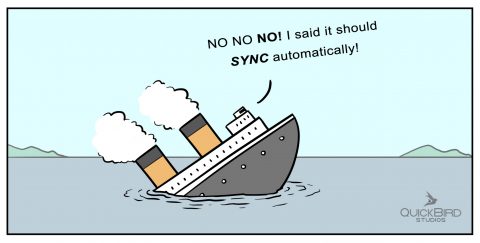difference between backup and sync