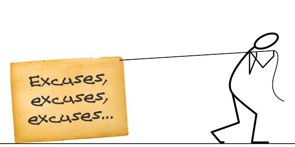 Excuses will do nothing but weigh you down and hold you back. It's time to grab the bull by the horns and come up with a disaster recovery plan that fits your business' needs.