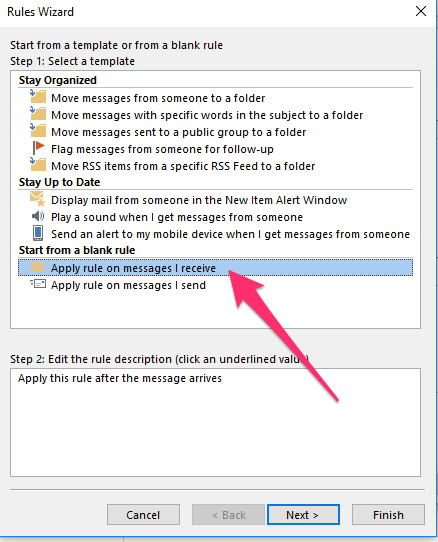 Sometimes you don't want everyone receiving the emails you forward. Lucky for you, Outlook allows you to set rules, so you know exactly who's receiving your emails.