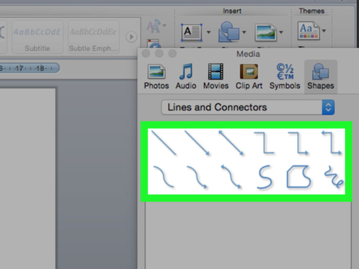 Need to draw lines and shapes? Why not use Microsoft Word's rapid line drawing tool and you'll be done in no time at all.