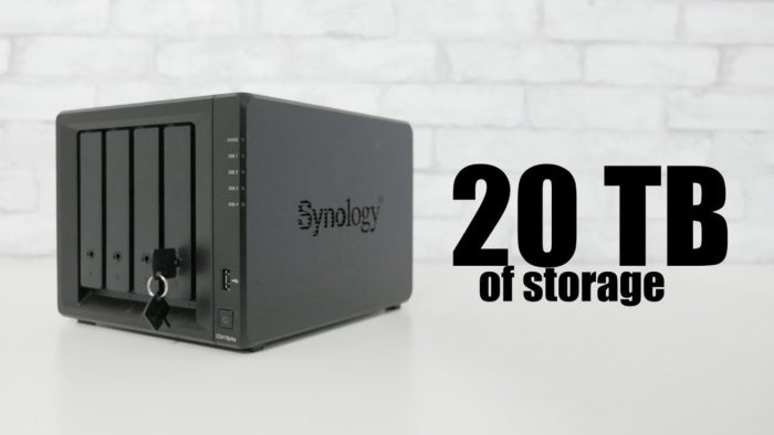 A 20 TB NAS device will give most small businesses more than enough space to house their backups.