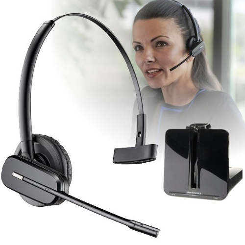The Plantronics VoIP headset is sleek, lightweight, and it has amazing sound quality.