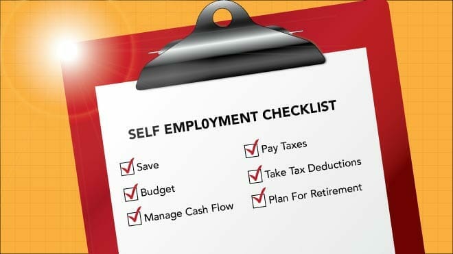 This self-employment checkilist is a great guide if you're thnking about taking the leap.