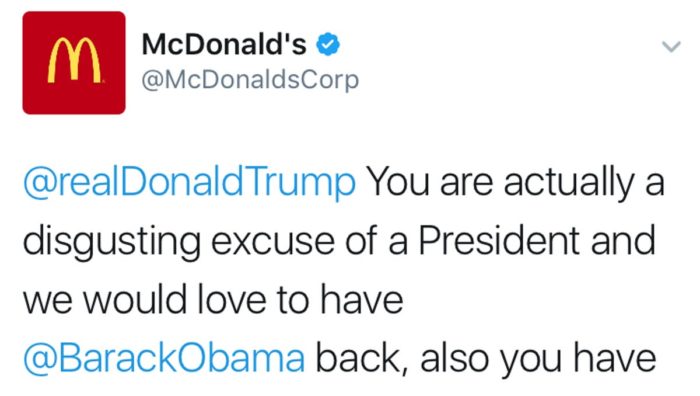 Social Media can be used to negatively impact your business as well. McDonald's decided to take a stand and it bit them in the behind for a bit, but most people have forgotten.