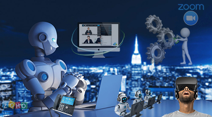 Automation can help your business immensely. Along with VoIP, telecommuting, and mixed reality.