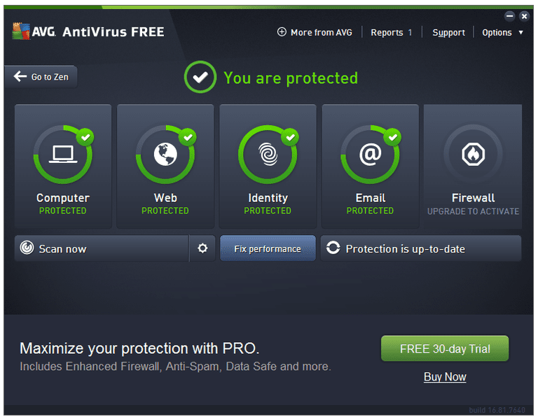 AVG is a very popular adware removal tool that we do not recommend.