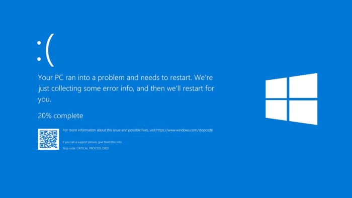If you get the dreaded blue screen of death when performing a Windows 10 update it is not the end of the world.