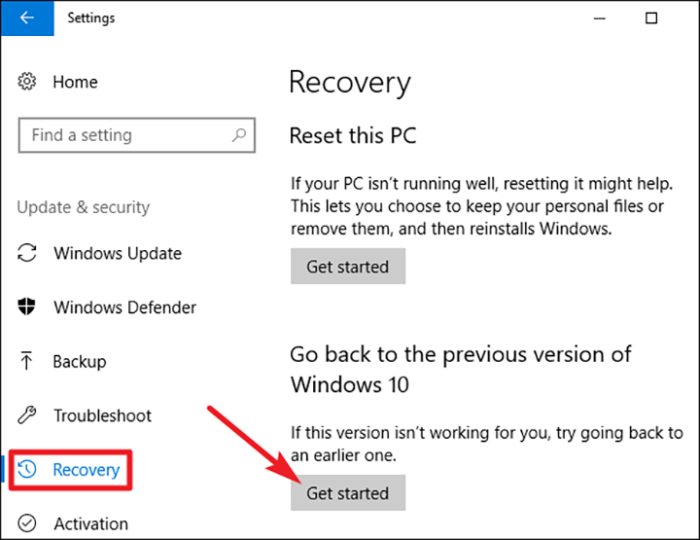 You can try rolling back the Windows 10 update to a previous version, but that may not do the trick.