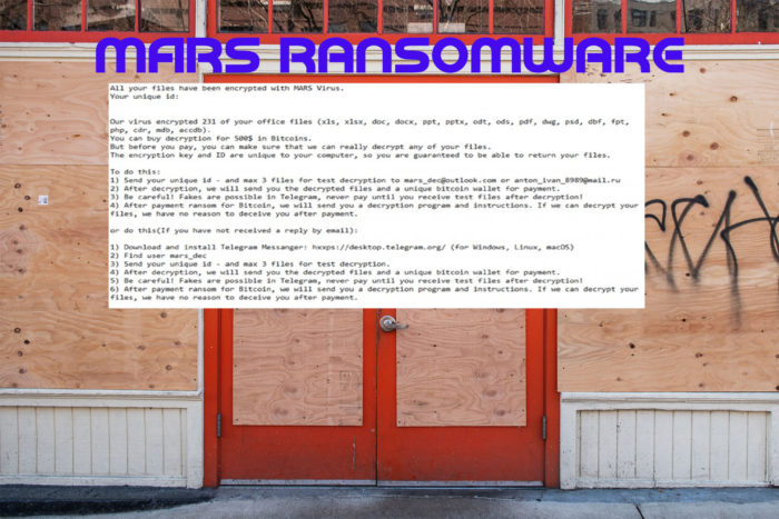 Mars Ransomware The New MARS Ransomware is #1 Threat Thanks to Microsoft Exploit